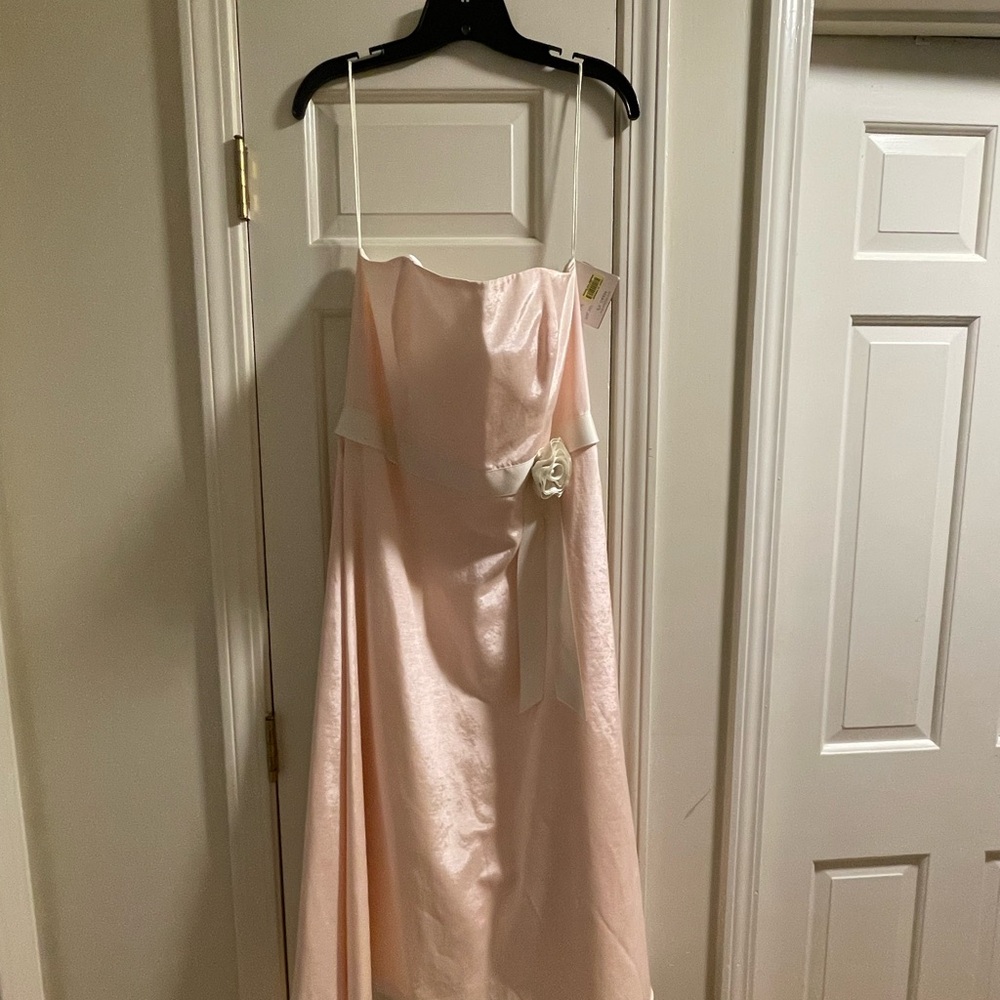 Kirkland Signature Sisters Pink and White Dress